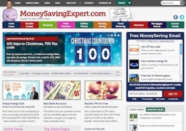 MoneySavingExpert website