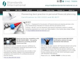 Standards International website