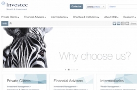 Investec website