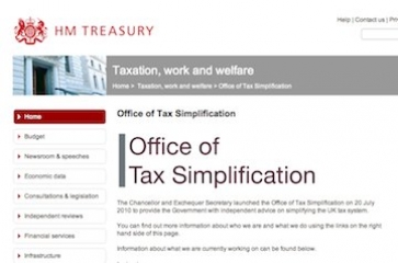 Office of Tax Simplification website