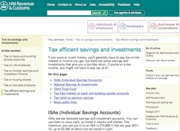 HMRC has amended its Isa guidelines