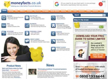Moneyfacts website