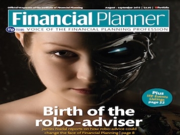 a front page of sister publication Financial Planner magazine