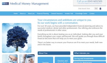 Medical Money Management website