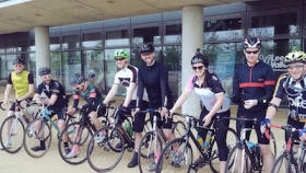 Seven cyclists from IFP corporate member complete 459 mile feat