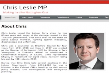 Christopher Leslie, shadow financial secretary