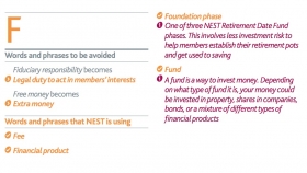 Nest creates phrasebook after pensions language rated as &#039;confusing&#039;
