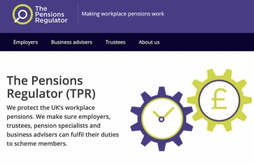 The Pensions Regulator&#039;s website