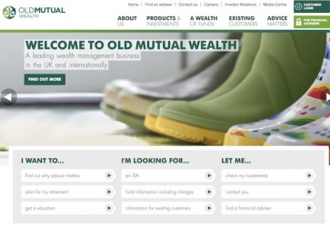 Old Mutual Wealth website