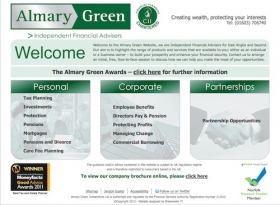 Almary Green website