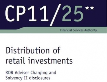 FSA paper CP11/25 on adviser charging